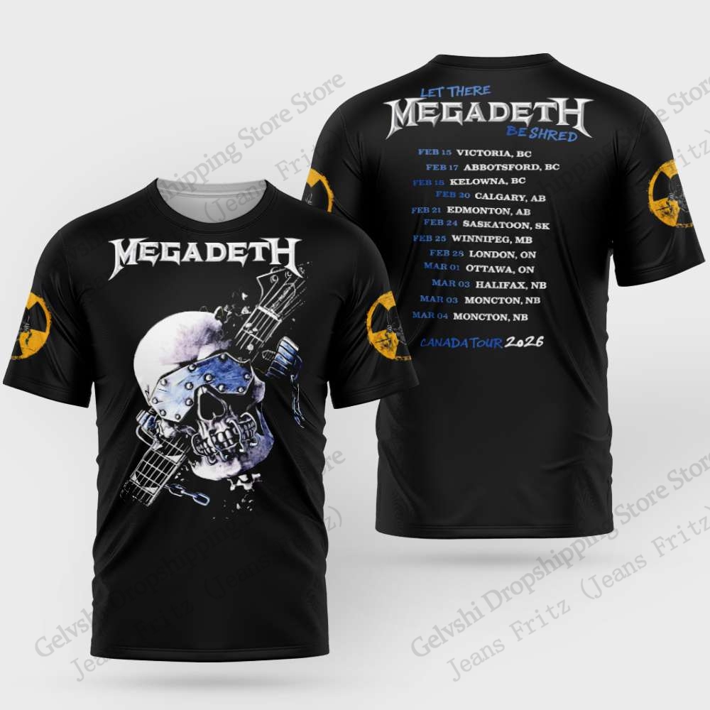 Hip Hop Rock Megadeth Band Kan - Street Fashion Canada incelemesi ve fiyatı