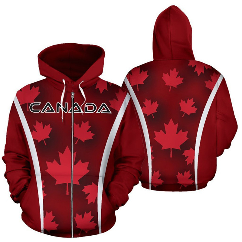 Kanada Bayrağı 3d Baskılı ferm - Street Fashion Canada incelemesi ve fiyatı