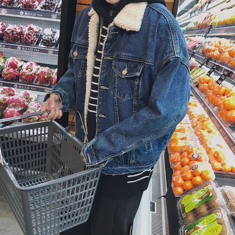 2025 Kış Yeni Erkek Kuzu Yünü  - Street Fashion Men 2025 incelemesi ve fiyatı